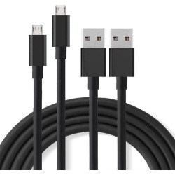 Lot de 2 chargeurs usb de rechange pour tablettes incendie for kindle ereaders, for fire hd 8 hd 10,for kindle paperblanc voyage