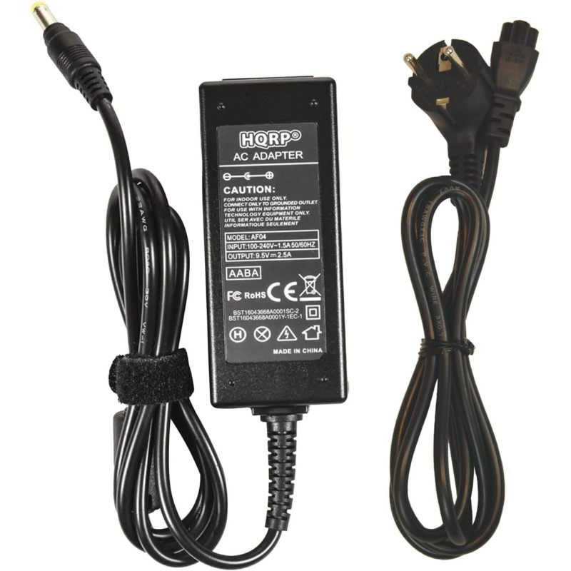 HQRP AC Adaptateur Secteur Compatible avec Casio ADE95100 AD-E95100 ADE95100L AD-E95100L ADE95100LE AD-E95100LE ADE95100LU AD-E9