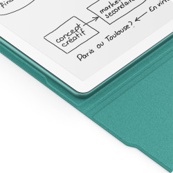 Étui à rabat avec système d'attache aimanté pour Amazon Kindle Scribe | Étui composé de matériaux d'origine végétale