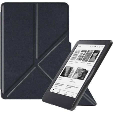 Antichoc Housse pour KOBO Clara Colour Coque - Étui KOBO Clara BW 6" Liseuse eBook Housse avec Support Pliant Housse Protection 
