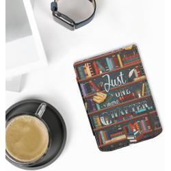 kwmobile Étui Compatible avec Pocketbook Verse/Pro/Color/Vivlio Light/Light HD Coque - Étui à Rabat magnétique Tablette eReader 
