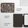 kwmobile Étui Compatible avec Pocketbook Verse/Pro/Color/Vivlio Light/Light HD Coque - Étui à Rabat magnétique Tablette eReader 