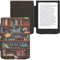 kwmobile Étui Compatible avec Pocketbook Verse/Pro/Color/Vivlio Light/Light HD Coque - Étui à Rabat magnétique Tablette eReader 