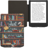 kwmobile Étui Compatible avec Pocketbook Verse/Pro/Color/Vivlio Light/Light HD Coque - Étui à Rabat magnétique Tablette eReader 