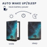 kwmobile Étui Compatible avec Pocketbook Verse/Pro/Color/Vivlio Light/Light HD Coque - Étui à Rabat magnétique Tablette eReader 