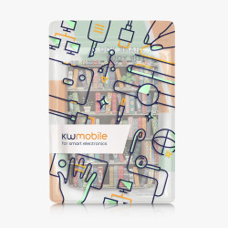 kwmobile Étui Compatible avec Pocketbook Verse/Pro/Color/Vivlio Light/Light HD Coque - Étui à Rabat magnétique Tablette eReader 