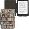 kwmobile Étui Compatible avec Pocketbook Verse/Pro/Color/Vivlio Light/Light HD Coque - Étui à Rabat magnétique Tablette eReader 