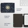 kwmobile Étui Compatible avec Pocketbook Verse/Pro/Color/Vivlio Light/Light HD Coque - Étui à Rabat magnétique Tablette eReader 