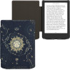 kwmobile Étui Compatible avec Pocketbook Verse/Pro/Color/Vivlio Light/Light HD Coque - Étui à Rabat magnétique Tablette eReader 