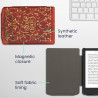 Kwmobile étui compatible avec pocketbook verse/pro/color/vivlio light/light hd coque - étui à rabat magnétique tablette ereader 