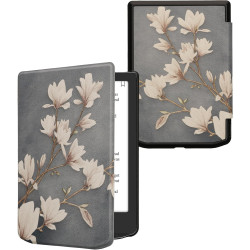 kwmobile Étui Compatible avec Pocketbook Verse/Pro/Color/Vivlio Light/Light HD Coque - Étui à Rabat magnétique Tablette eReader 