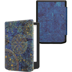kwmobile Étui Compatible avec Pocketbook Verse/Pro/Color/Vivlio Light/Light HD Coque - Étui à Rabat magnétique Tablette eReader 