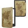 kwmobile Étui Compatible avec Pocketbook Verse/Pro/Color/Vivlio Light/Light HD Coque - Étui à Rabat magnétique Tablette eReader 
