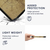 kwmobile Étui Compatible avec Pocketbook Verse/Pro/Color/Vivlio Light/Light HD Coque - Étui à Rabat magnétique Tablette eReader 