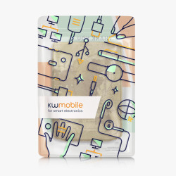 kwmobile Étui Compatible avec Pocketbook Verse/Pro/Color/Vivlio Light/Light HD Coque - Étui à Rabat magnétique Tablette eReader 