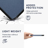 kwmobile Étui Compatible avec Pocketbook Verse/Pro/Color/Vivlio Light/Light HD Coque - Étui à Rabat magnétique Tablette eReader 