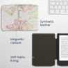 kwmobile Étui Compatible avec Pocketbook Verse/Pro/Color/Vivlio Light/Light HD Coque - Étui à Rabat magnétique Tablette eReader 