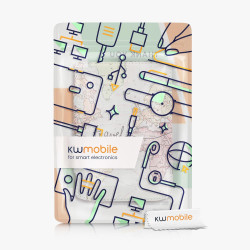 kwmobile Étui Compatible avec Pocketbook Verse/Pro/Color/Vivlio Light/Light HD Coque - Étui à Rabat magnétique Tablette eReader 
