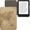 kwmobile Étui Compatible avec Kobo Clara BW/Colour Coque - Étui à Rabat magnétique Tablette eReader Similicuir - Marron-Marron C
