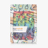 kwmobile Étui Compatible avec Kobo Clara BW/Colour Coque - Étui à Rabat magnétique Tablette eReader Similicuir - Multicolore-Ver