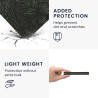 kwmobile Étui Compatible avec Pocketbook Verse/Pro/Color/Vivlio Light/Light HD Coque - Étui à Rabat magnétique Tablette eReader 