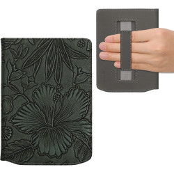 kwmobile Étui Compatible avec Pocketbook Verse/Pro/Color/Vivlio Light/Light HD Coque - Étui à Rabat magnétique Tablette eReader 