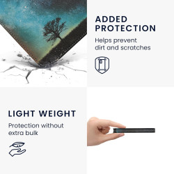 kwmobile Étui Compatible avec Pocketbook Verse/Pro/Color/Vivlio Light/Light HD Coque - Étui à Rabat magnétique Tablette eReader 