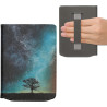 kwmobile Étui Compatible avec Pocketbook Verse/Pro/Color/Vivlio Light/Light HD Coque - Étui à Rabat magnétique Tablette eReader 