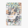 Kwmobile étui compatible avec pocketbook verse/pro/color/vivlio light/light hd coque - étui à rabat magnétique tablette ereader 
