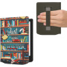 kwmobile Étui Compatible avec Pocketbook Verse/Pro/Color/Vivlio Light/Light HD Coque - Étui à Rabat magnétique Tablette eReader 