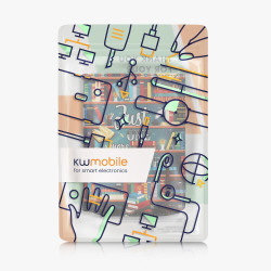 kwmobile Étui Compatible avec Pocketbook Verse/Pro/Color/Vivlio Light/Light HD Coque - Étui à Rabat magnétique Tablette eReader 