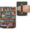 kwmobile Étui Compatible avec Pocketbook Verse/Pro/Color/Vivlio Light/Light HD Coque - Étui à Rabat magnétique Tablette eReader 