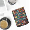 kwmobile Étui Compatible avec Pocketbook Verse/Pro/Color/Vivlio Light/Light HD Coque - Étui à Rabat magnétique Tablette eReader 