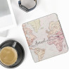 kwmobile Étui Compatible avec Kobo Libra Colour Coque - Étui à Rabat magnétique Tablette eReader Similicuir - Noir-Multicolore
