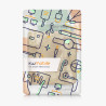 kwmobile Étui Compatible avec Kobo Libra Colour Coque - Étui à Rabat magnétique Tablette eReader Similicuir - Marron-Marron Clai