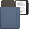 kwmobile Étui Compatible avec Kobo Libra Colour Coque - Étui à Rabat magnétique Tablette eReader Similicuir - Bleu foncé