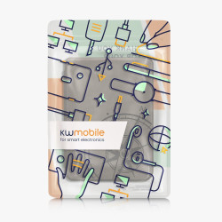kwmobileÉtui Compatible avec Kobo Clara BW/Colour Coque - Étui à Rabat magnétique tabletteeReader Similicuir - Gris