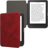 kwmobileÉtui Compatible avec Kobo Clara BW/Colour Coque - Étui à Rabat magnétique tabletteeReader Similicuir - Rouge foncé