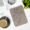 kwmobileÉtui Compatible avec Kobo Clara BW/Colour Coque - Étui à Rabat magnétique tabletteeReader Similicuir - Gris