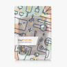 kwmobileÉtui Compatible avec Kobo Clara BW/Colour Coque - Étui à Rabat magnétique tabletteeReader Similicuir - Gris