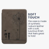 kwmobileÉtui Compatible avec Kobo Clara BW/Colour Coque - Étui à Rabat magnétique tabletteeReader Similicuir - Gris