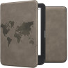 kwmobileÉtui Compatible avec Kobo Clara BW/Colour Coque - Étui à Rabat magnétique tabletteeReader Similicuir - Gris