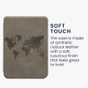 kwmobileÉtui Compatible avec Kobo Clara BW/Colour Coque - Étui à Rabat magnétique tabletteeReader Similicuir - Gris