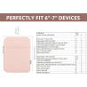 Timovo 6-7 pouces housse pour liseuse, compatible avec nouveau paperblanc/colorsoft signature edition et oasis, étui de protecti