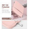 Timovo 6-7 pouces housse pour liseuse, compatible avec nouveau paperblanc/colorsoft signature edition et oasis, étui de protecti