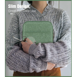 Timovo 6-7 pouces housse pour liseuse, compatible avec nouveau paperblanc/colorsoft signature edition et oasis, étui de protecti