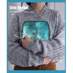 Timovo 6-7 pouces housse pour liseuse, compatible avec nouveau paperblanc/colorsoft signature edition et oasis, étui de protecti