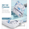 Timovo 6-7 pouces housse pour liseuse, compatible avec nouveau paperblanc/colorsoft signature edition et oasis, étui de protecti
