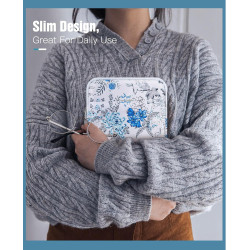 Timovo 6-7 pouces housse pour liseuse, compatible avec nouveau paperblanc/colorsoft signature edition et oasis, étui de protecti