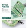 Timovo 6-7 pouces housse pour liseuse, compatible avec nouveau paperblanc/colorsoft signature edition et oasis, étui de protecti